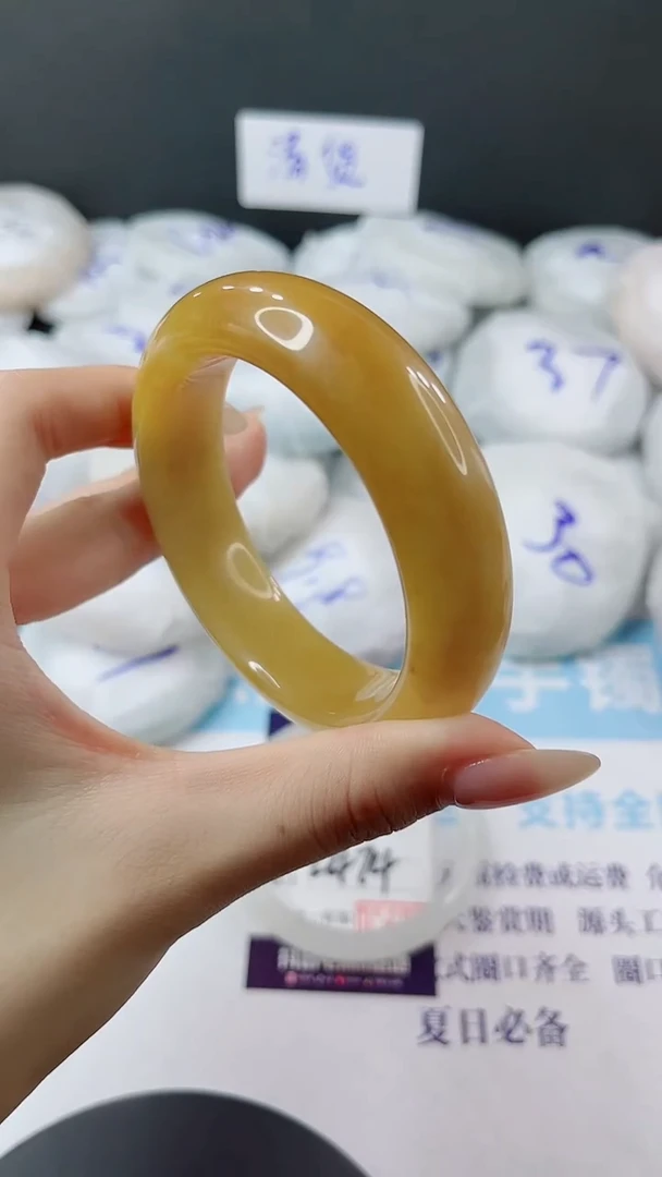 未镶嵌手镯石英质玉多样性发货L475