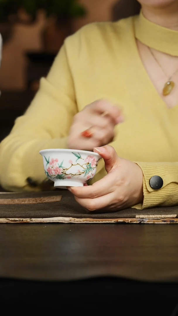 茶壶紫砂21 压手杯