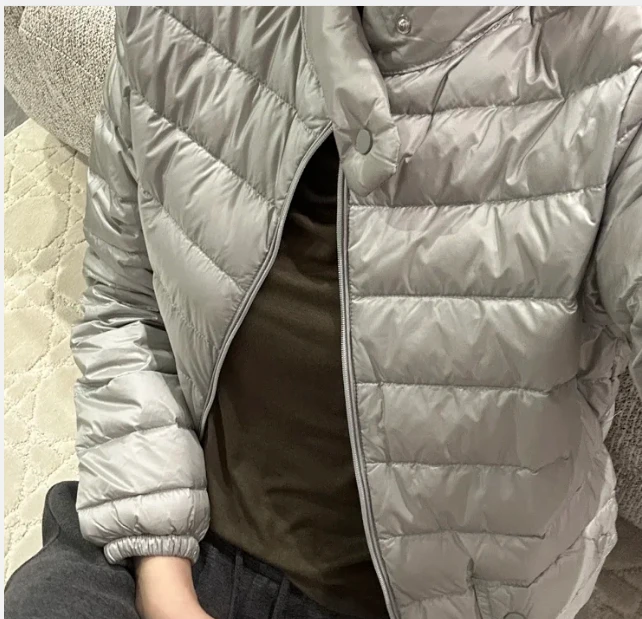 FZ   银灰色轻便鹅绒服（不退不换 看好下单）