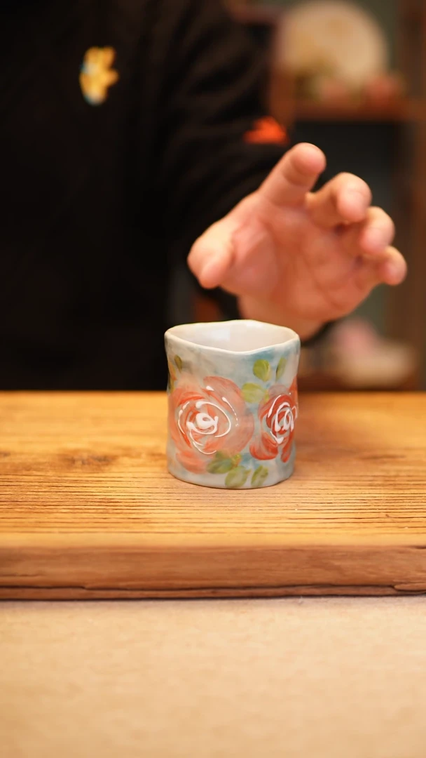 【闪购商品】@@陶园瓷舍@@纯手工手绘@高温釉下彩