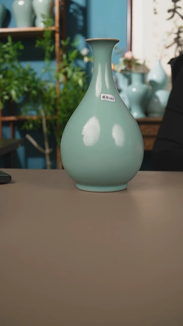 不开片玉壶春微暇