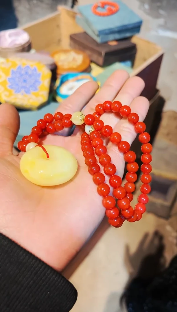 【闪购商品】蜜蜡颈饰未镶嵌七七精品专属链接9648984