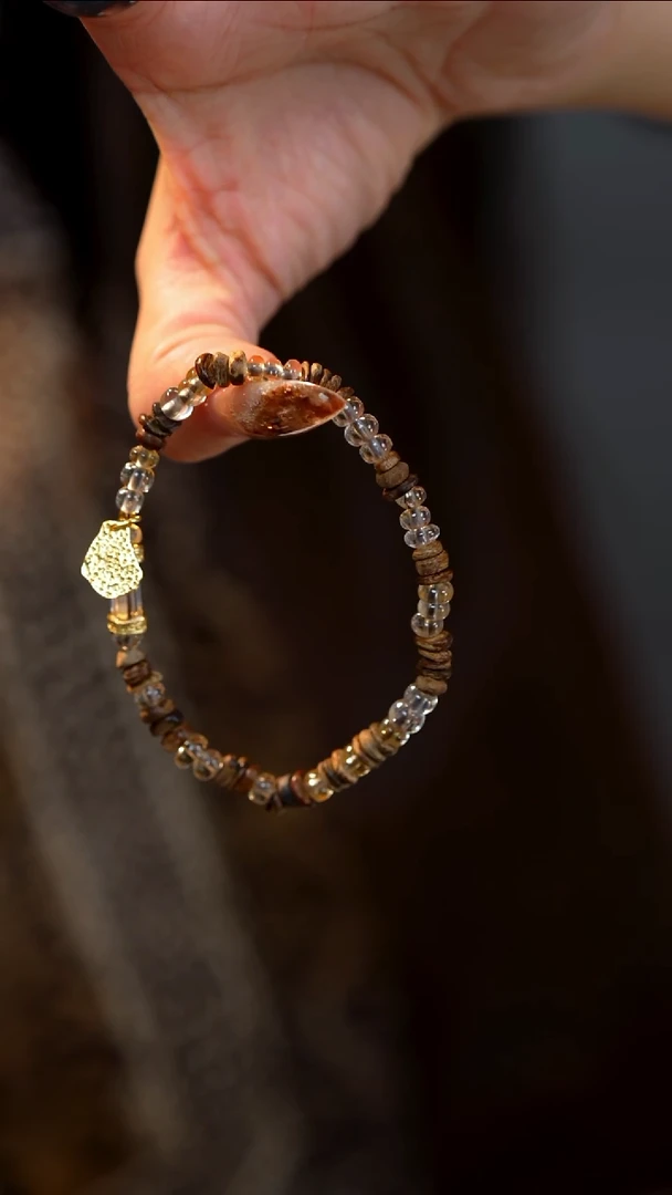 沉香手串白水沉香手串