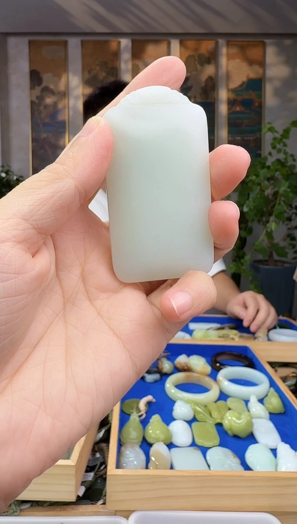 未镶嵌和田玉挂件拍一发一