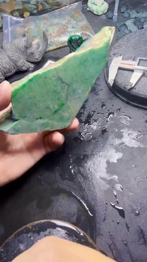 未镶嵌挂件翡翠天然翡翠122