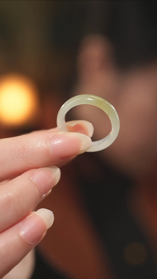 未镶嵌戒指翡翠圈口22 翡翠戒指