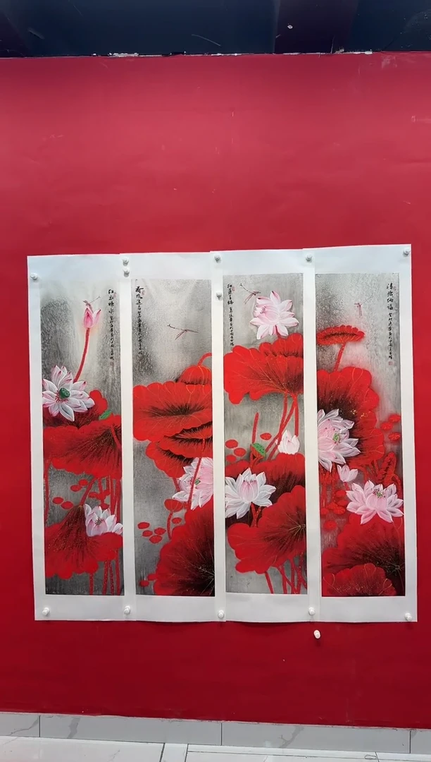 国画画家陆远华纯手绘原作