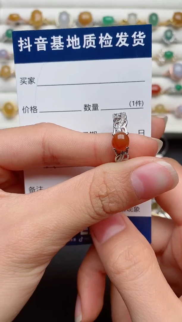 【闪购商品】翡翠戒指银S925镶嵌..........