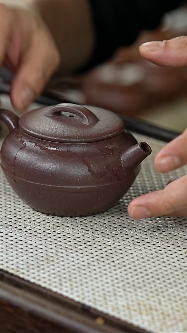 【闪购商品】紫砂茶壶@@XH10656徐国良腰缠万贯