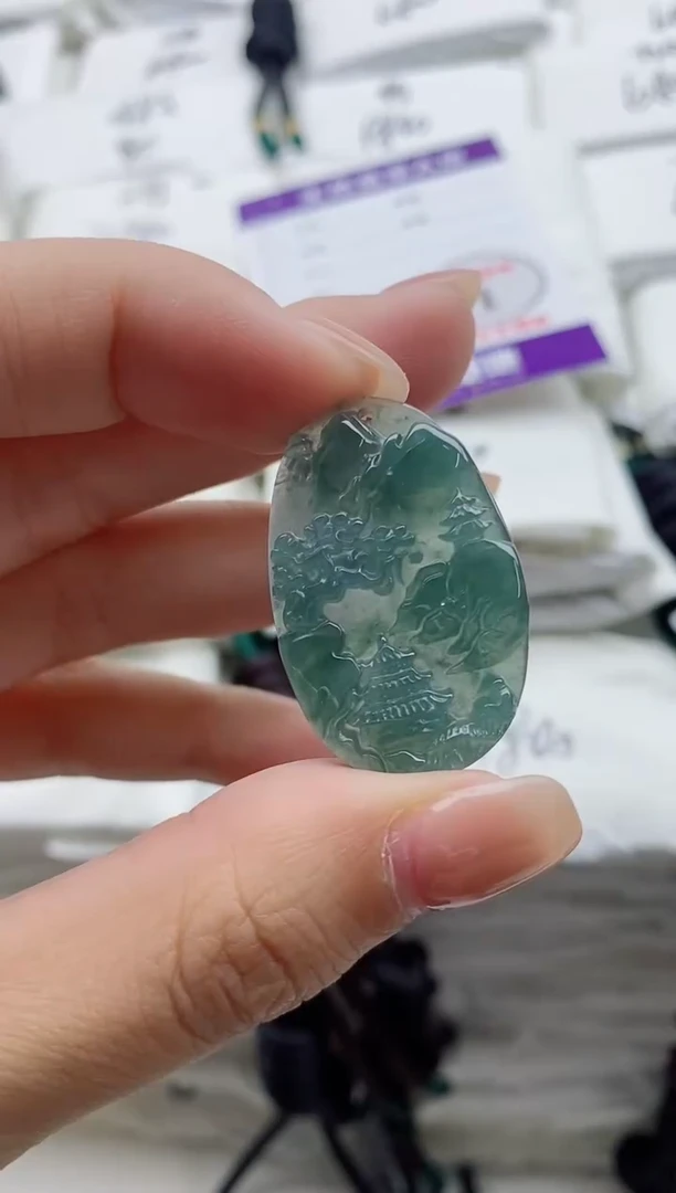颈饰未镶嵌翡翠8