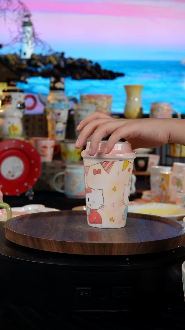 陶瓷便携款景德镇手工手绘陶瓷