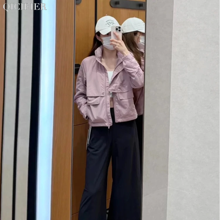 L家软壳风衣 拒水透气帽子可收夹克外套 9113