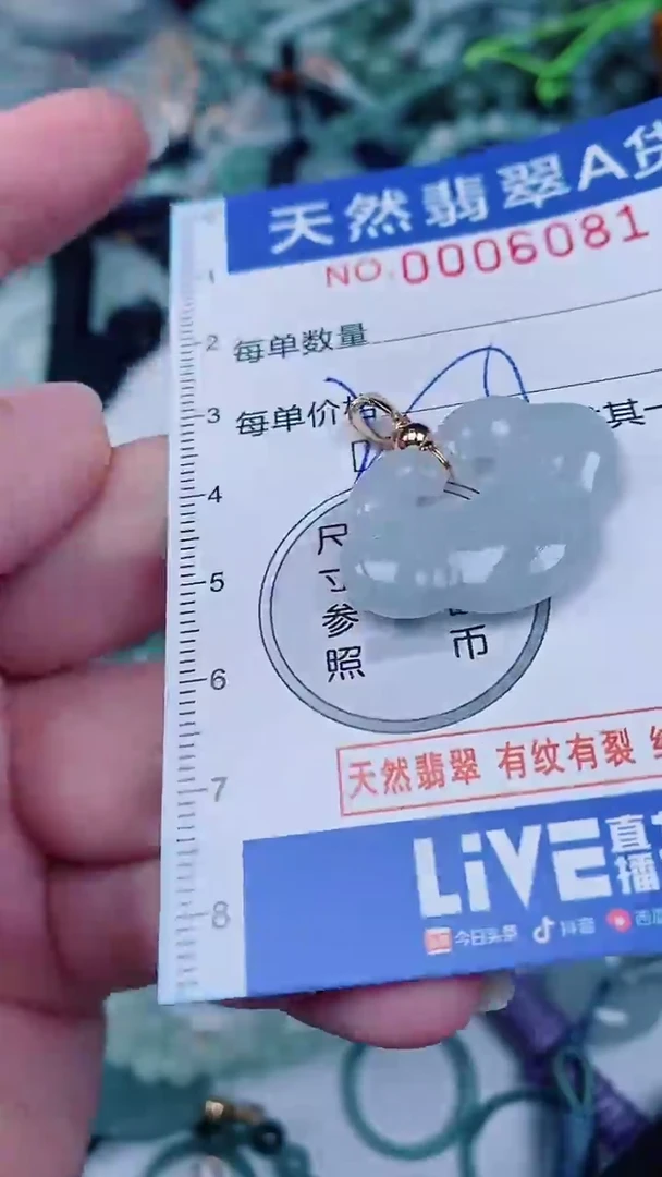 翡翠未镶嵌颈饰00006081