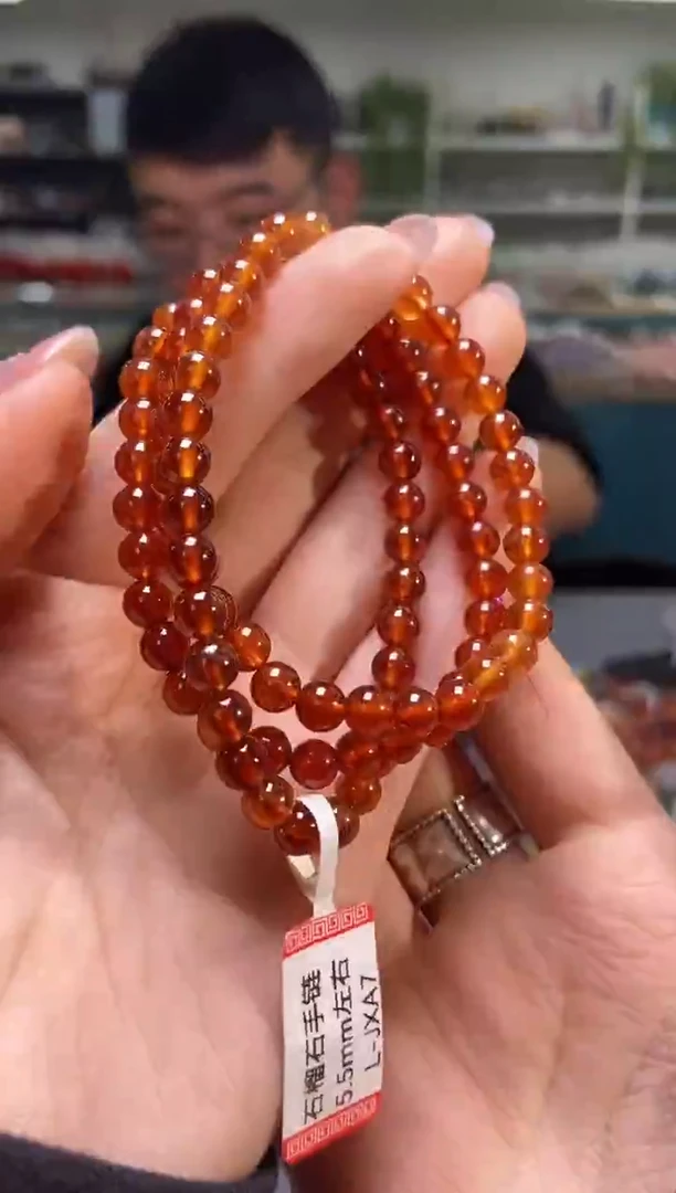 未镶嵌手串石榴石5.5/772多样性发一件