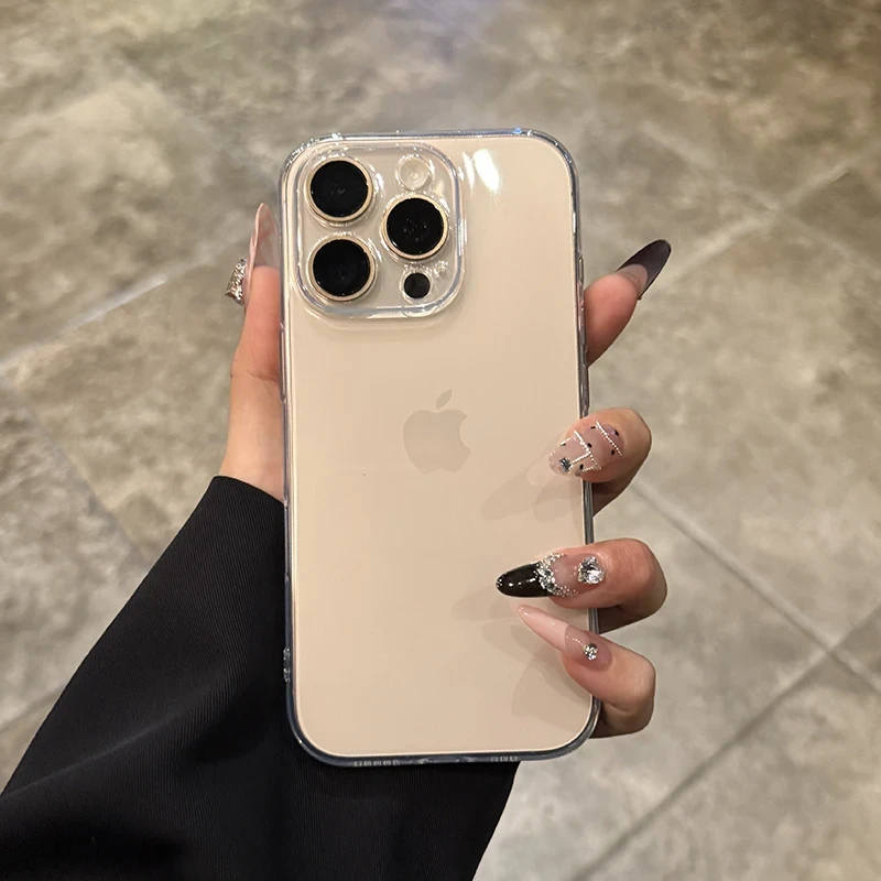 欧克里里高级透明软壳适用苹果16/17/15手机壳华为vivo小米17oppo