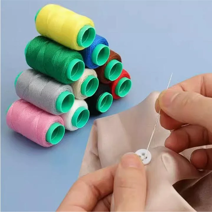 3黑3百4彩共10卷缝纫线新货到店多色缝纫线手工缝衣服