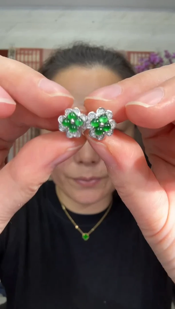 颈饰银S925镶嵌翡翠【多样性发其一】00005774