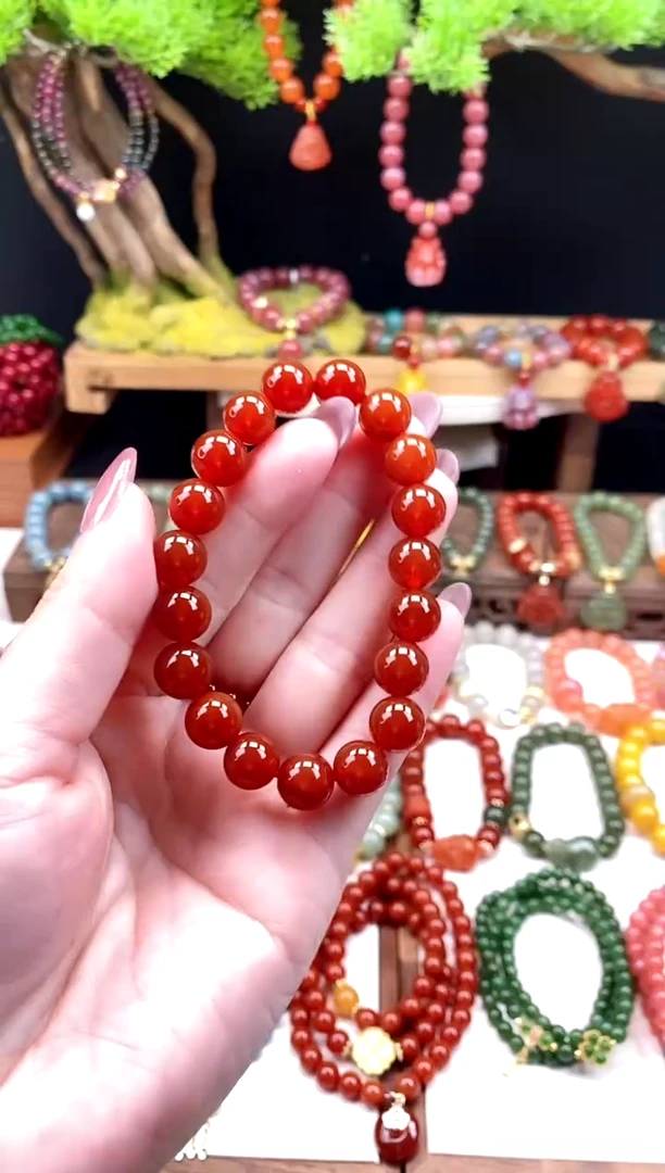 未镶嵌玛瑙手饰素圈