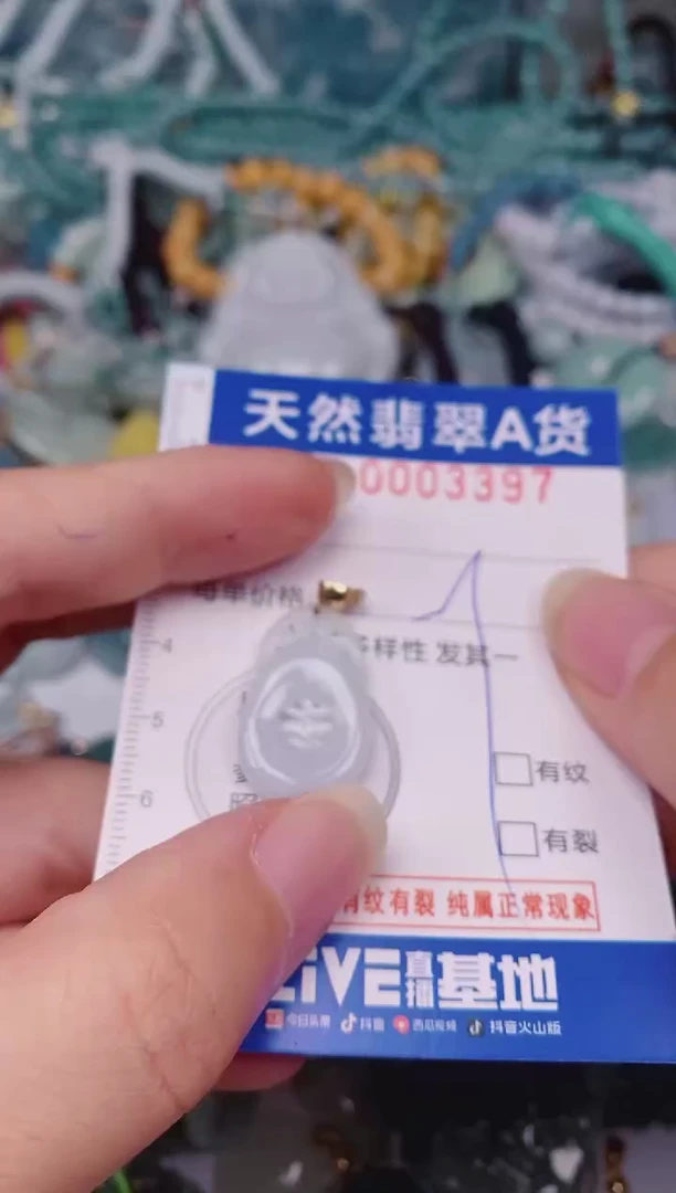 颈饰未镶嵌翡翠00003397