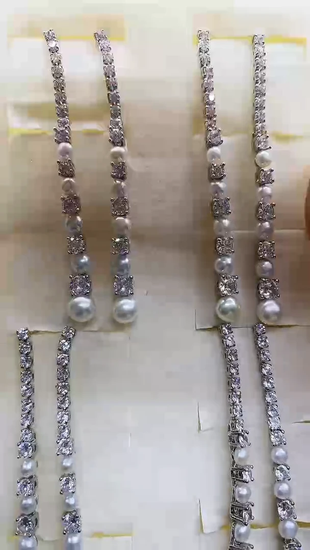 未镶嵌耳饰淡水珍珠耳环多样性发其一