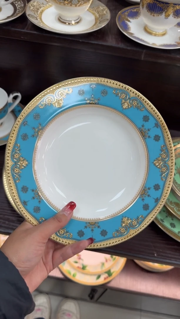 【闪购商品】瓷片8.5英寸草帽盘福利款