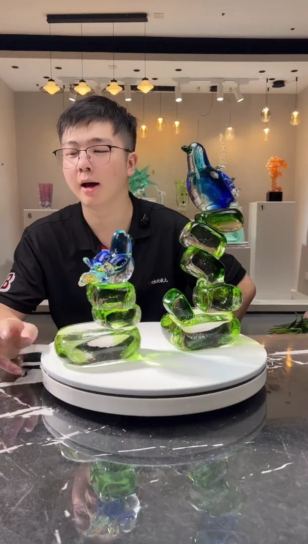 摆件巴比特美学 一组喜鹊