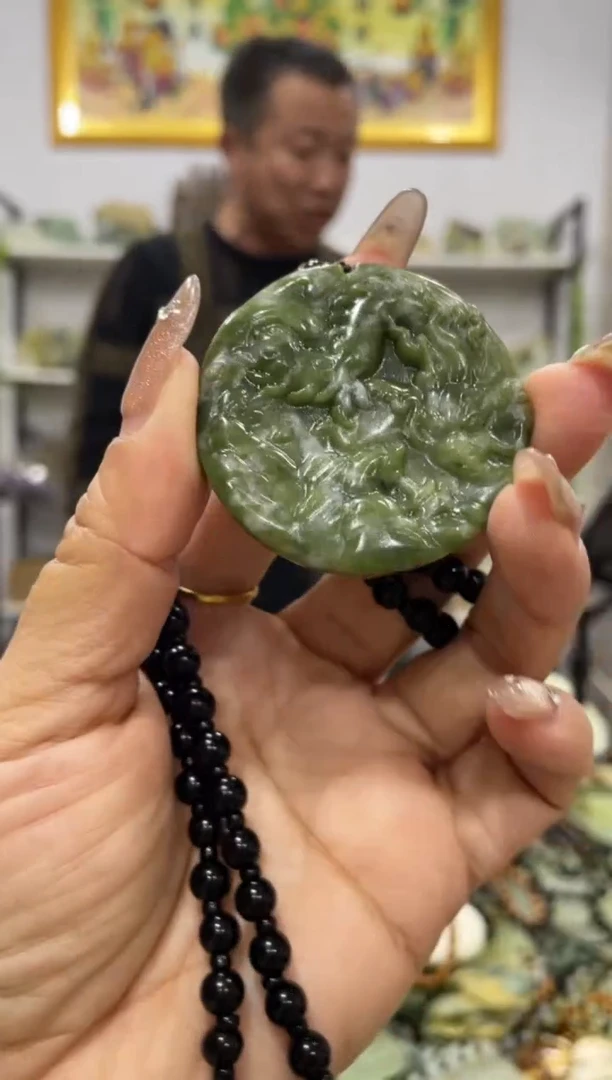 【闪购商品】岫玉吊坠未镶嵌