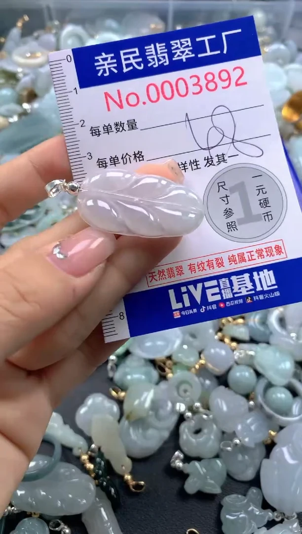 颈饰未镶嵌翡翠3892