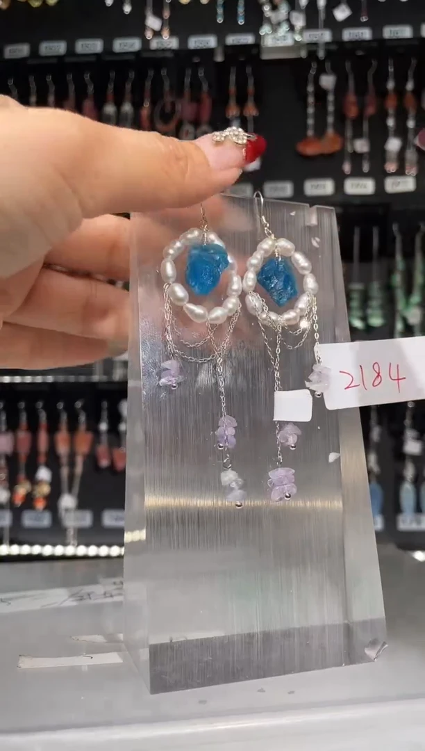 【闪购商品】紫晶耳饰银S925镶嵌喜欢拍