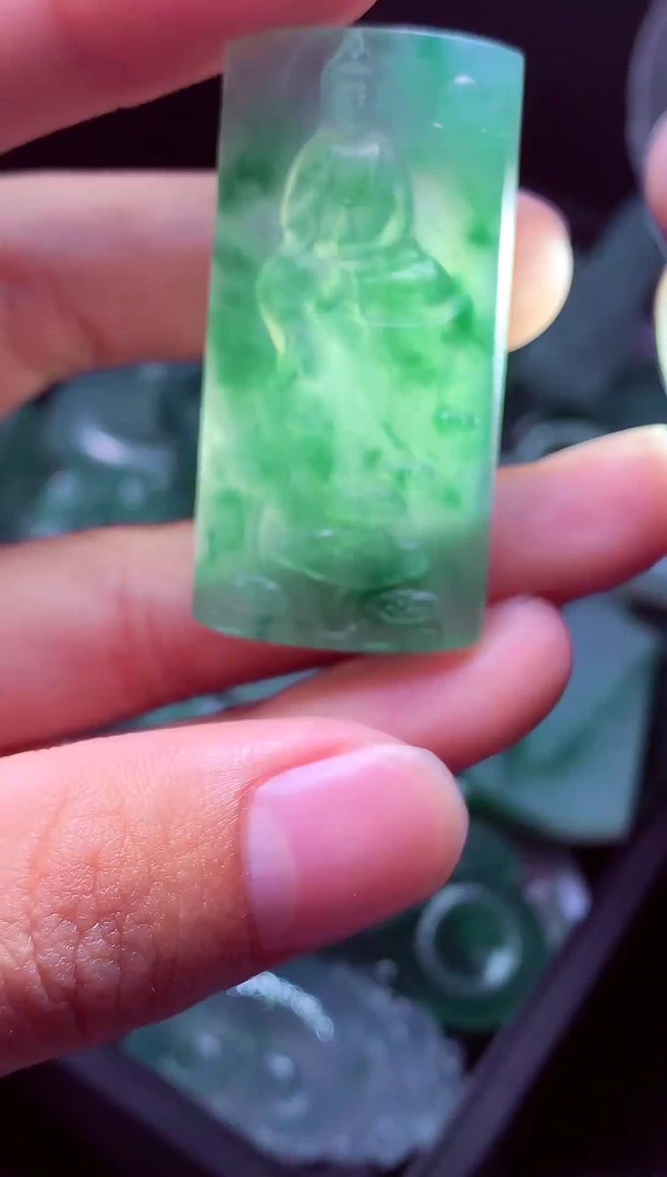 未镶嵌定制翡翠颂*#毛货翡翠定制