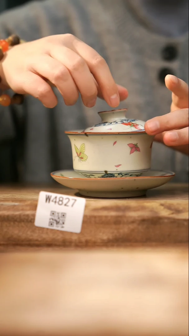 【经典福利】/ 盖碗@@W4827