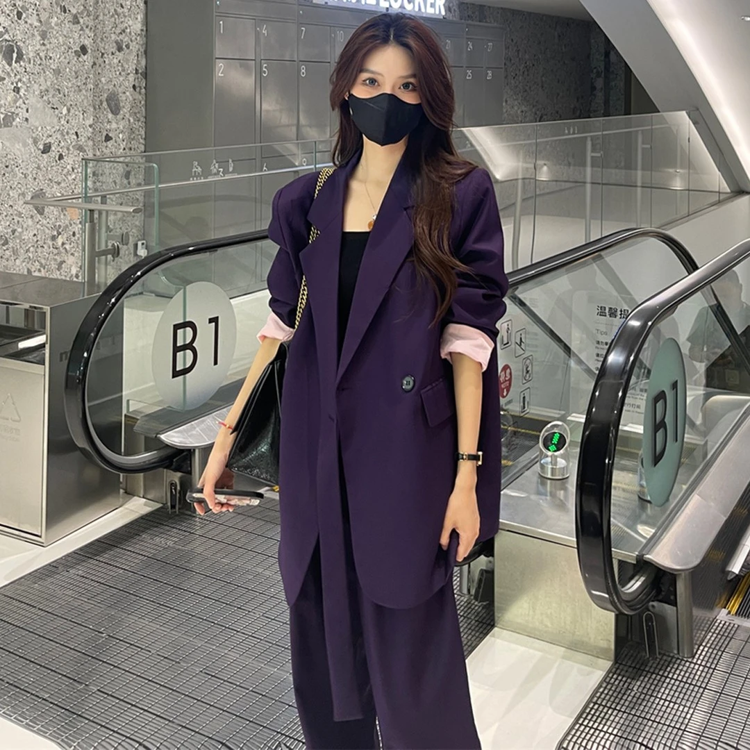 2025秋装设计师款时尚套装女 HXNZB0XZ1317
