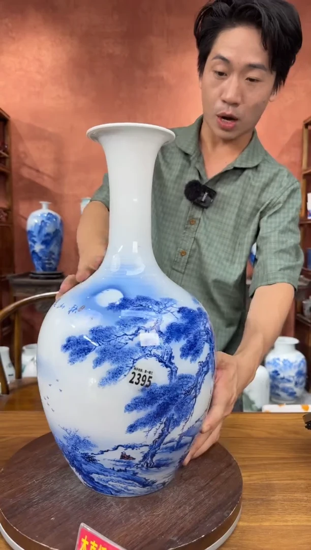 吴义松陶盟手绘陶瓷编码：2395