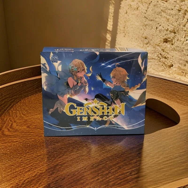 【祈愿叠叠】原神 绮想绘卷二次角色收藏卡收藏色纸盲盒同人二创