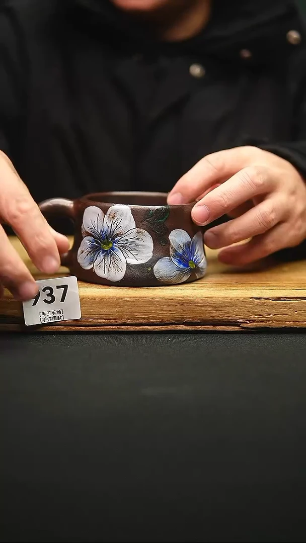 @@陶园瓷舍@@纯手工手绘@高温釉下彩