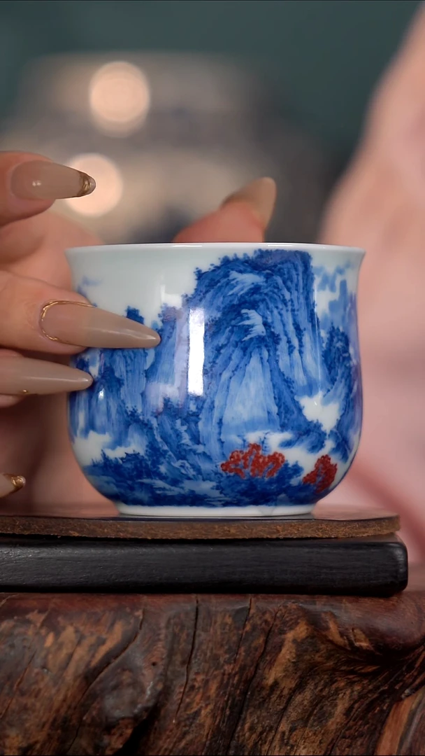 阳春白雪 山水杯杯