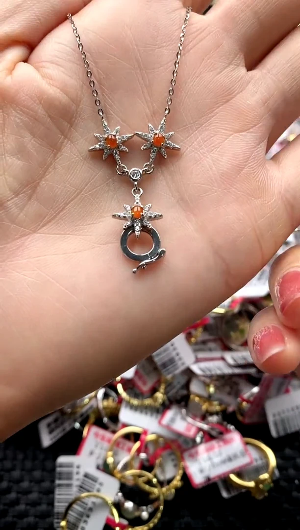 【闪购商品】翡翠戒指银S925镶嵌11111111     3