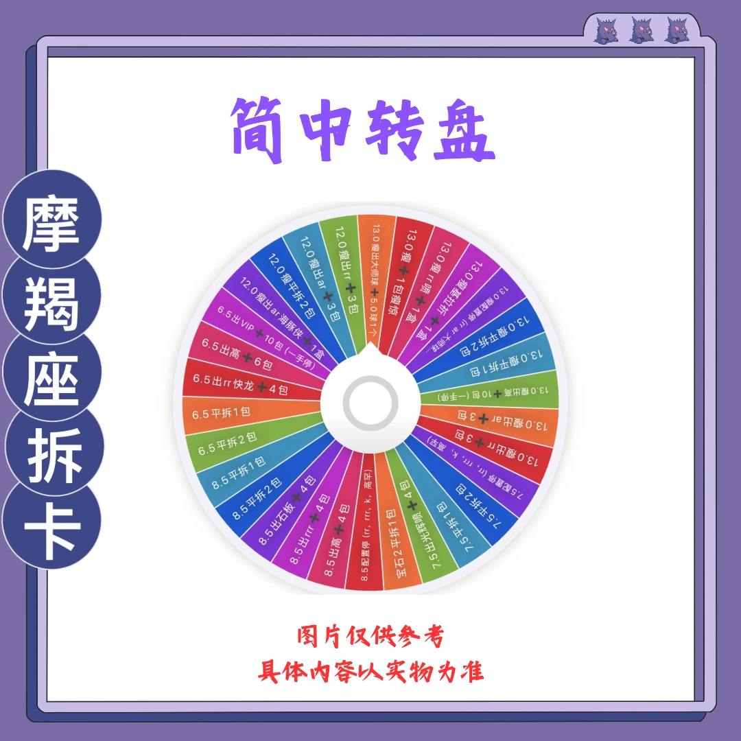 【简中转盘】宝可梦盲盒产品【下单默认代拆，未成年人禁止拆封】