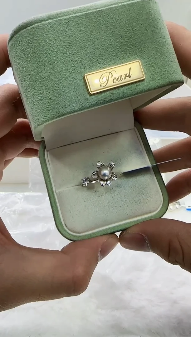 【闪购商品】海水珍珠DA银S925镶嵌c289 珍珠