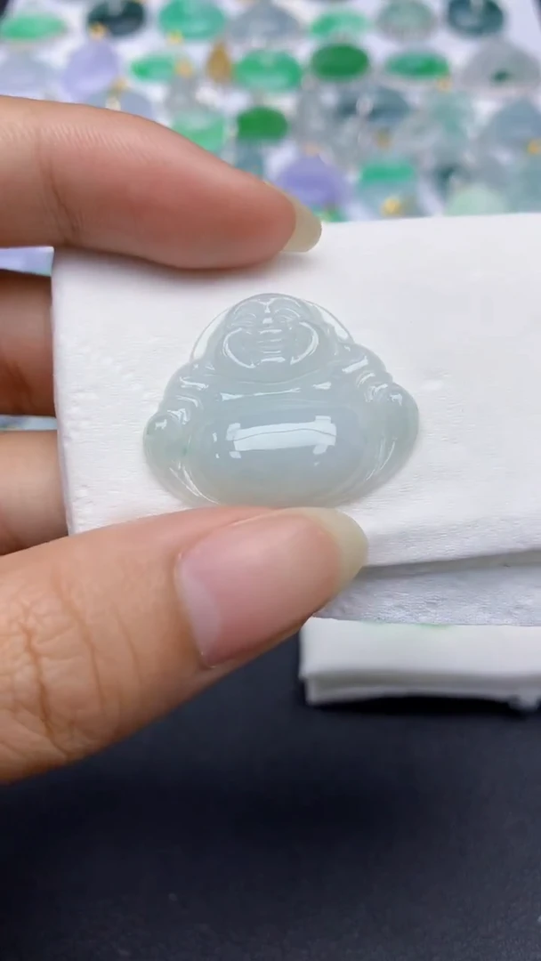 翡翠未镶嵌颈饰天然缅甸a货翡翠百元以上9元证书费自理