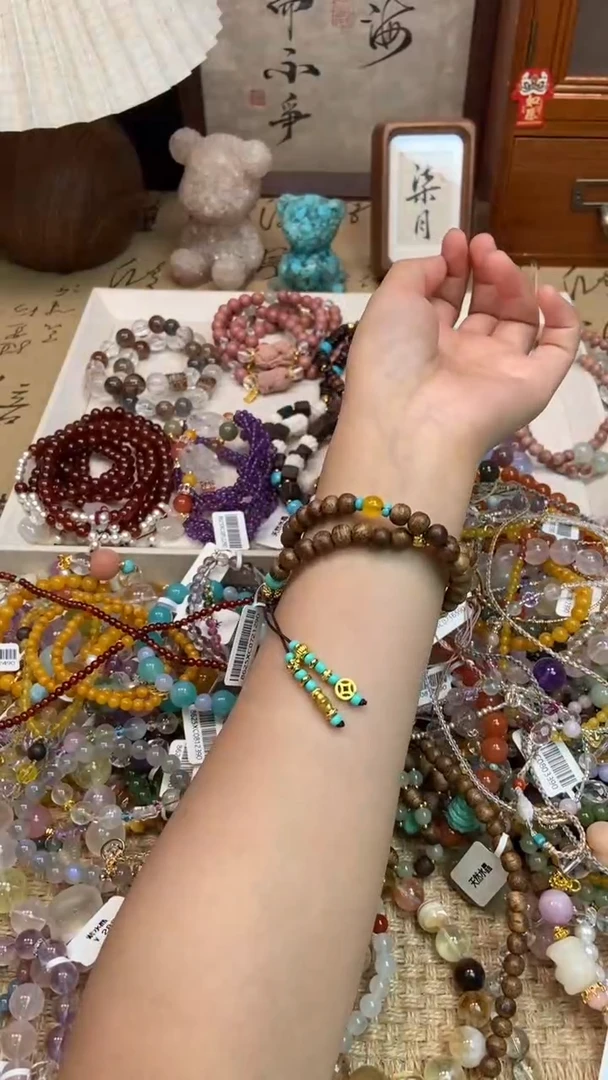 未镶嵌檀香木手串377