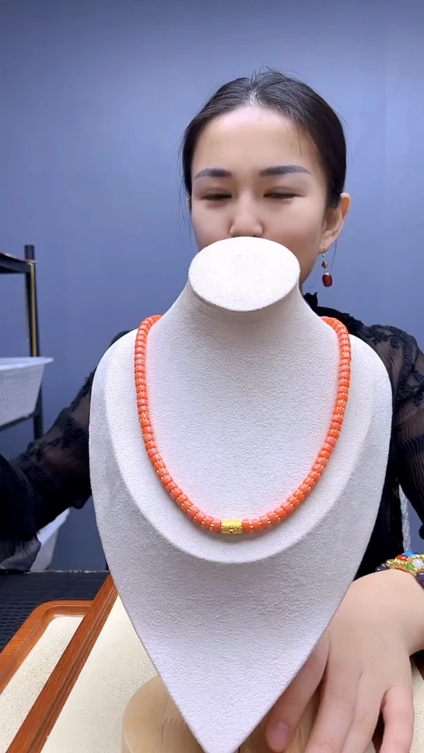 高货diy颈饰算盘项链