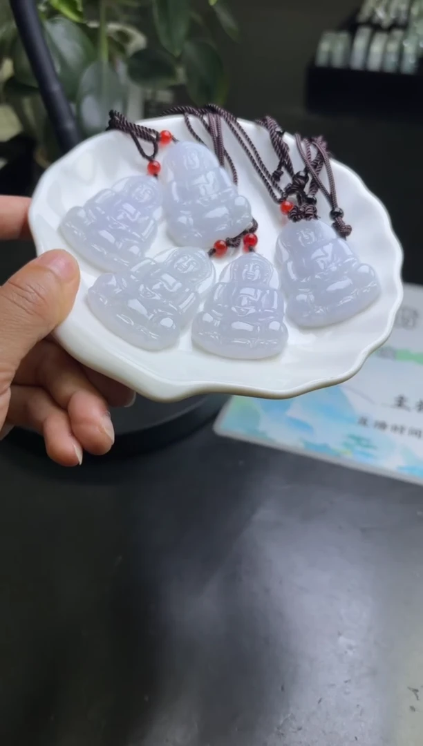 未镶嵌挂件翡翠多样性发一件R703085