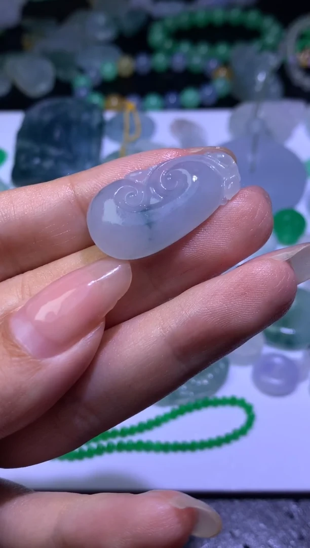 未镶嵌定制翡翠毛货