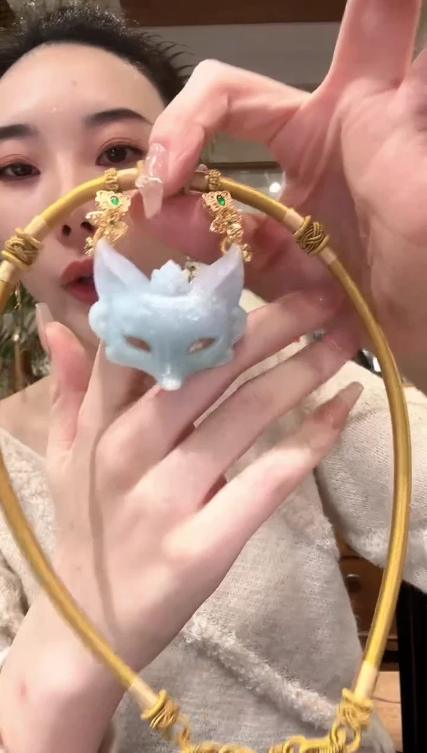 【闪购商品】翡翠颈饰未镶嵌国风