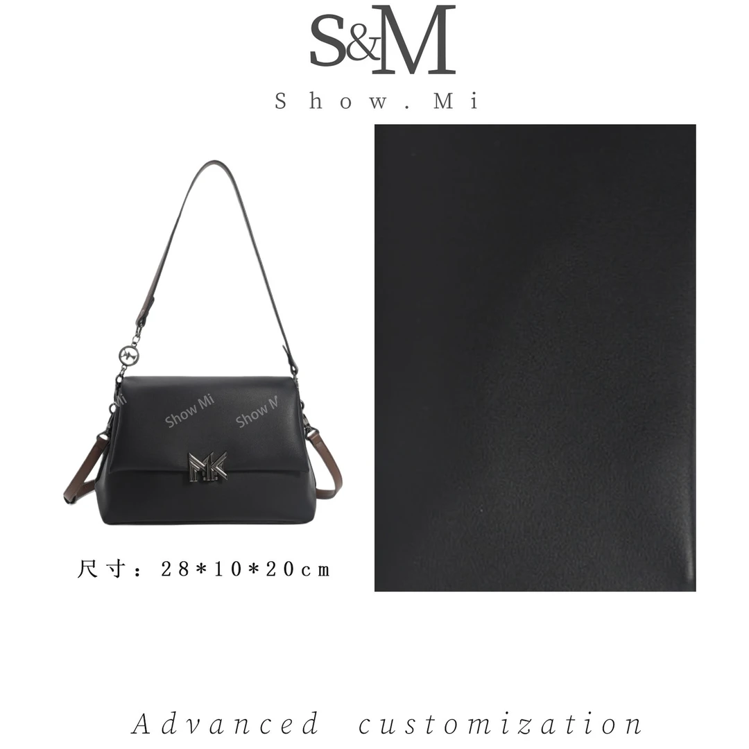 【ShowMi】FES-6158-黑色-轻奢小众时尚百搭女士包包腋下sm