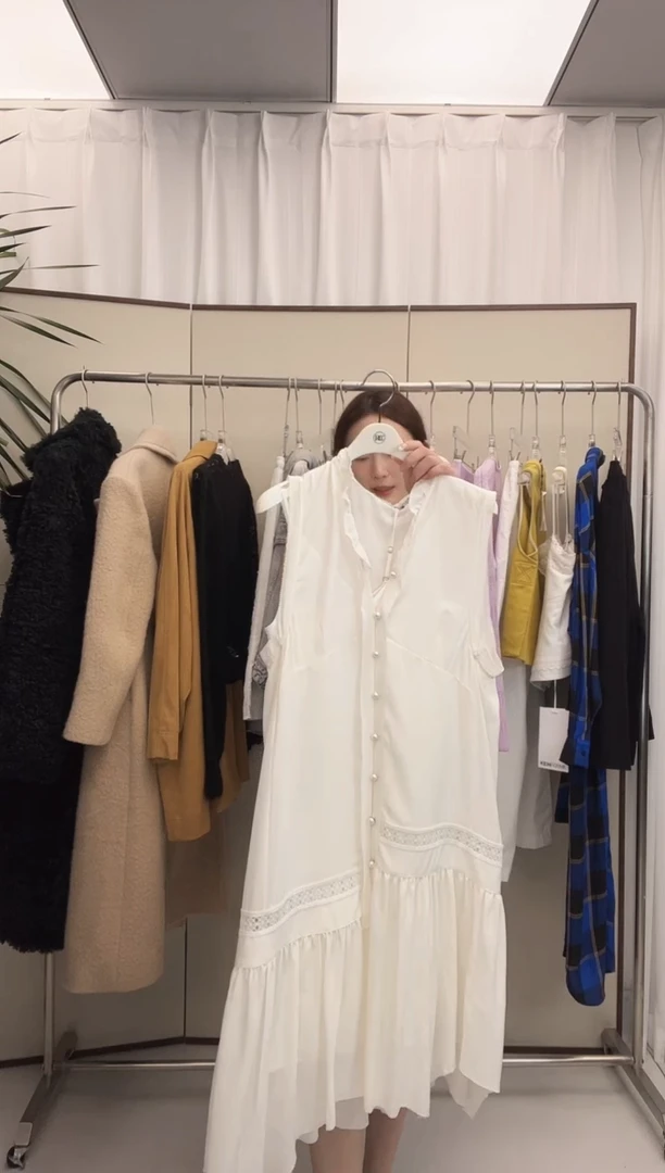 KFM设计师品牌 原价2890已开价 无袖连衣裙S码