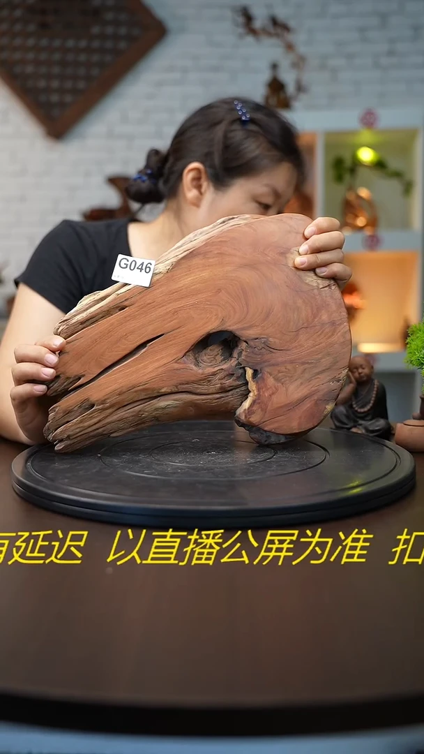 木木雕款小*女云南金丝红木摆台