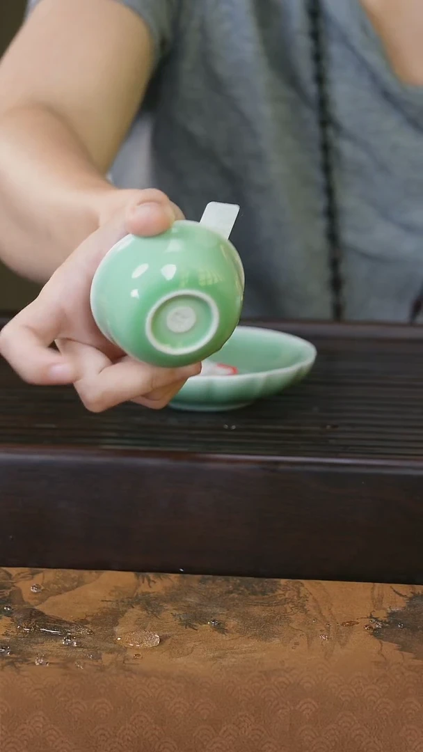 摆件望瓯陶溪川一杯一垫