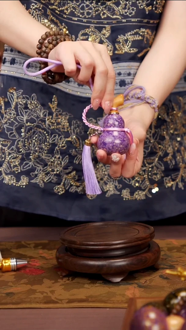 138易林大漆开口小葫芦--168